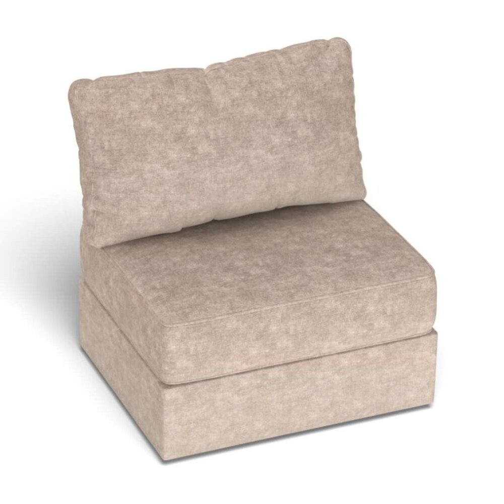 Lovesac Seat Cover Set: Venetian Taupe Corded Velvet